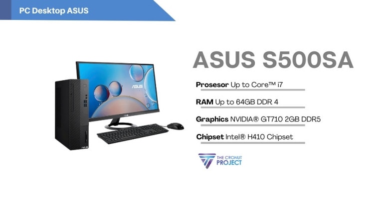 PC Desktop ASUS S500SA